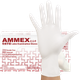Одноразовые латексные перчатки AMMEX, 100 штук, размер S, для медицинского осмотра, защиты труда, водонепроницаемые, для уборки дома, мытья посуды, работы по дому, ухода за собой. - зображення 4
