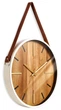 Zegar ścienny Home Styling Collection 38 cm biały 568194 (8721037532211) - obraz 1