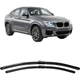 Склоочисники Aoye для BMW X3 (моделі 2011-2017)/X4 2014-2017 без кісток, передні склоочисники, 1 пара, 26+20 дюймів - зображення 2