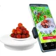 Hakutatz Короткочасна відеофотографія Пряма трансляція Просування продукту Електричний автоматичний поворотний стіл 26 см Фіксована швидкість 360 градусів Зйомка продукту Невеликий стенд Статичний об'єкт Обертова платформа Фотореквізит - зображення 2