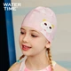WATERTIME / Детская плавательная шапочка Shuichuan для мальчиков и девочек, водонепроницаемая силиконовая шапочка для плавания, не сдавливающая волосы, с принтом кошки и маленькой принцессы. - изображение 7