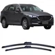 Склоочисники Aoye для Mazda CX5 (моделі 2017-2025) / CX8 2018-2021, безрамкова конструкція, передні щітки склоочисника, комплект пар 24+18 - зображення 1