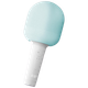 Беспроводной Bluetooth-микрофон Soaiy MC73 AI Version, микрофон для караоке на телевизоре, универсальный микрофон для динамиков, микрофон для прямых трансляций с мобильного телефона, микрофон для домашнего караоке, белый, как масляная краска. - изображение 4
