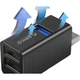 ORICO USB-хаб-розгалужувач, МІНІ-ХАБ з адаптером розширення док-станції "один до одного", хаб для прямого підключення до ноутбука, багатопортовий USB-хаб, сірий - зображення 1