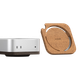 Пылезащитная подставка Haibeisi с пробковой подставкой для охлаждения Mac mini M4/M4 Pro Mini Stack Accessories - изображение 4