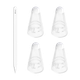 Змінні наконечники LANGLING для Apple Pencil 1/2 6 шт Transparent - зображення 2