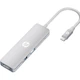 Док-станция HP Type-C, адаптер для компьютера Apple, многофункциональная док-станция расширения для MacBook, устройство чтения SD-карт, док-станция расширения HDMI/USB, адаптер для iPad, CT203C, серебристый. - изображение 1