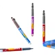 Гелевая ручка PILOT P500-53 Limited Edition, черная, 0,5 мм, шариковая, для ручек с прямым заправкой жидкостью, ручка для подписи, студенческая ручка для подготовки к экзаменам и тестирования, фиолетово-красная (лимитированная серия), набор из 3 штук. - изображение 1