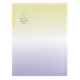 Блокнот KOKUYO Light Color Cookie, Clear Sky, формата А4, с большим количеством листов, 5 разделительных страниц в комплекте, 40 листов в линейку, светло-желтый и фиолетовый, WSG-RUVP10YV - изображение 4