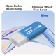 USB-флеш-накопичувач Kioxia 128 ГБ U301 серії Falcon, синій, інтерфейс USB 3.2, нова кольорова схема, стильний та портативний, для офісу, навчання, автомобільних розваг, сумісний із системами Apple - зображення 5