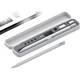 Чехол для стилуса ESCASE с конденсатором, подходит для хранения стилуса Apple Pencil второго поколения, защитный чехол для сенсорного экрана, чехол для хранения и защиты наконечника стилуса Huawei M-Pencil, серый. - изображение 2
