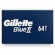 Одноразові станки для гоління Gillette Blue II 64 шт - изображение 1