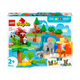 Конструктор LEGO DUPLO Town Сімейства диких тварин 3-в-1 92 деталі (10446) - зображення 1