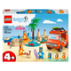 Конструктор LEGO Bluey Пляж и семейная поездка на автомобиле Блуи 133 детали (11202) - изображение 1