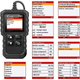 Автомобильный диагностический сканер LAUNCH Creader 3001 OBD2/EOBD — цветной дисплей, считывание и сброс ошибок двигателя Check Engine - изображение 6