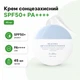 Крем солнцезащитный SPF50+ PA++++ Dr Althea Aqua Glowing Sunscreen 45 мл широкого спектра с ниацинамидом пантенолом гиалуроновой - изображение 1