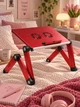 Красный столик для ноутбука 15.6" LOW T4 Cherry - изображение 2