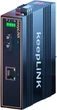 Промышленный Ethernet-коммутатор KeepLINK KP-9000, оптоволоконный трансивер, 1 оптический, 1 электрический гигабитный, одномодовый, двухволоконный, монтаж на DIN-рейку, в комплекте (1 шт.) - изображение 1