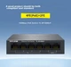 Коммутатор TP-LINK на 6 портов 100 Мбит/с с 4 портами PoE, для систем видеонаблюдения, разветвитель, модель TL-SF1006LP - изображение 5