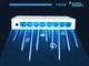 ZTE 8-портовый гигабитный Ethernet-коммутатор корпоративного уровня, сетевой разветвитель для систем видеонаблюдения, пластиковый корпус, ZXSLC LGPA008 - изображение 5