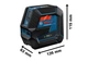 Комбінований лазерний нівелір Bosch Professional GCL 2-50 G 15 м Зелений з кріпленням RM 10 (0601066G00) - зображення 3