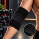 Бандаж на локоть KNEE PAD универсальный фиксатор локтевого сустава ортез налокотник чёрный - изображение 4