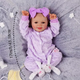 Лялька Реборн 43 см вініловая, реалістичний пупс Doll Reborn К0100808 - зображення 4