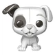 Фігурка Funko POP! Disney: 101 Dalmatians — Sketched Patch (Патч) #1649 - зображення 2