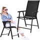 Садовое кресло Springos складное GC0079 Black - изображение 8