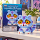 Микроблочный конструктор XINX K-Pop Demon Hunters Синий демон-кот, 1436 деталей, 13,5 см, 14+ - изображение 5