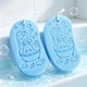 Скраб-губка для тела BodySponge, голубая, 2 штуки - изображение 2