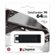 USB флеш накопичувач Kingston 64GB DataTraveler 70 USB 3.2 / Type-C - изображение 3