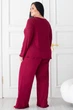 Пижама батальная з брюками трикотаж Пм1285, 3XL - изображение 3
