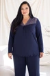 Пижама батальная з брюками трикотаж Пс1285, 3XL - изображение 2