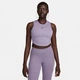 Спортивний топ для фітнесу жіночий Nike Nsw Essntl Rib Crp L Фіолетовий FB8279-509 - зображення 5