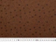 Ткань Вельвет стрейч цветочки, коричневый, пог. м. (в2, 2604016, д8 к6) - изображение 3