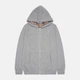 Мужская Кофта Зип-Худи Burberry Zip-Hoodi Серый 2026 XL - изображение 1