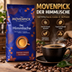 Зерновой кофе Movenpick 1010 г натуральная арабика кофе в зернах средней обжарки ароматный кофе с мягким послевкусием приятной кислинкой вакуумная упаковка - изображение 1