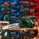 Сетевая цепная пила PARKSIDE PKS 1600 B2 1600 Вт длина реза 34 см Электропила с тормозом Quick-Stop и резервуаром объемом 265 мл - изображение 4