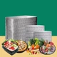 Термоизоляционный мешок для продуктов из алюминиевой фольги, термопакет 50*40 см, (G6-03621) - изображение 2