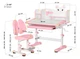 Комплект мебели Mealux BD-29 Panda XL Стол + стульчик + полка Pink (BD-29 PN) - изображение 13
