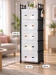 Комод детский пластиковый WFB06D 42x29x170 см / Узкий сборный шкаф-органайзер с 5 ящиками и верхней полкой / Шкаф-стеллаж - изображение 2