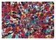 Пазл Clementoni Impossible: Людина-павук, Marvel (Impossible Spiderman Marvel Puzzle - 1000 pcs.), колаж, 1000 ел. (39916) - зображення 2