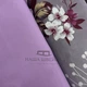 Комплект постільної білизни Наша Швейка (простирадло на гумці) Бязь Лавандові півонії Полуторний 150х215 см - зображення 2