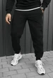Спортивні штани Staff rol black fleece XXL чорний - зображення 5