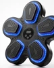 Музыкальный боксерский тренажер для бокса Bluetooth 5 целей Zumi LED 9 скоростей 10 программ цифровой дисплей со счетчиком ударов до 4 ч 250 кг 36×37 см перчатки черный (3360001) - изображение 14