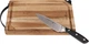 Zestaw Zwieger Optima Deska do krojenia akacjowa z ostrzałką 32 x 20.5 cm + Nóż (5903357374457) - obraz 3