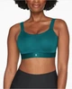 Спортивний бюстгальтер ThirdLove Kinetic Adjustable Sports Bra в насичесному темно-зеленому відтінку - Розмір 80C - изображение 1