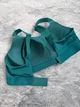 Спортивний бюстгальтер ThirdLove Kinetic Adjustable Sports Bra в насичесному темно-зеленому відтінку - Розмір 80C - изображение 6