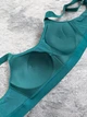 Спортивний бюстгальтер ThirdLove Kinetic Adjustable Sports Bra в насичесному темно-зеленому відтінку - Розмір 80C - изображение 7